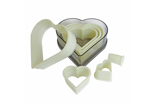 Herz-Ausstechformen für Gastronomie.