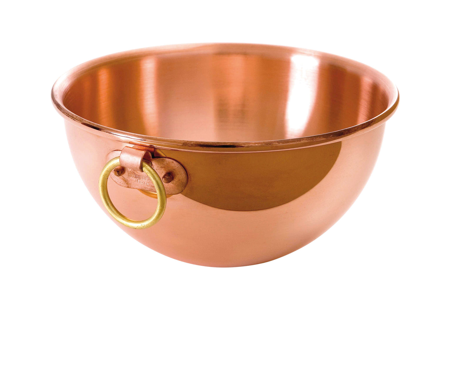 Kupferne Schüssel für Gastronomie.