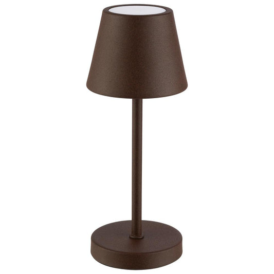 Bürolampe, dunkle Farbe, Tischlampe