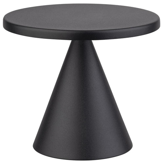 Schwarzer Beistelltisch, modernes Design