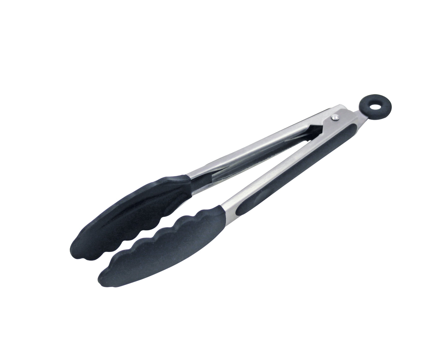 Edelstahlzange für Gastronomiebedarf.