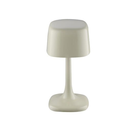 Moderne weiße Tischlampe