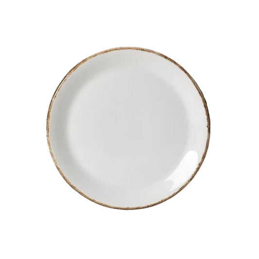Brown Dapple Coupe Plate 23cm (9")