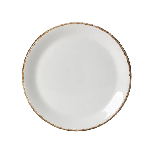 Brown Dapple Coupe Plate 28cm (11")