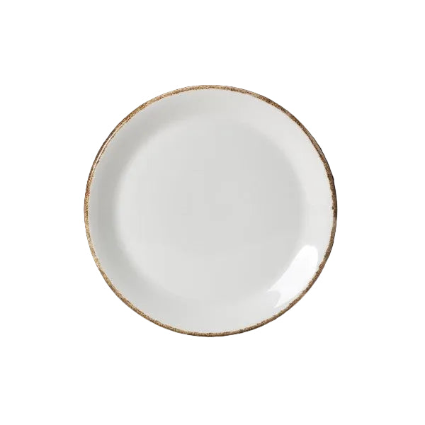 Brown Dapple Coupe Plate 20.25cm (8")
