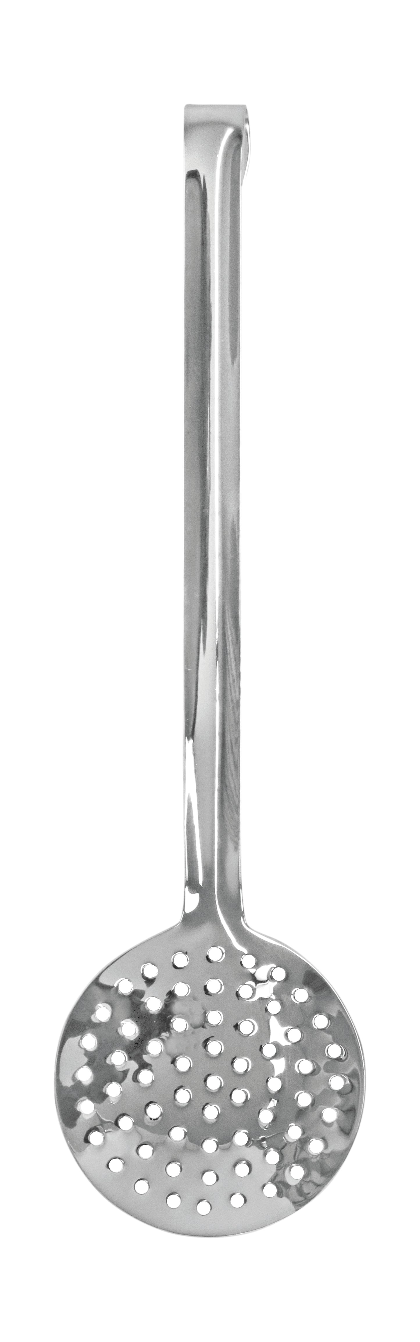 Edelstahl-Schaumlöffel für Gastronomie.