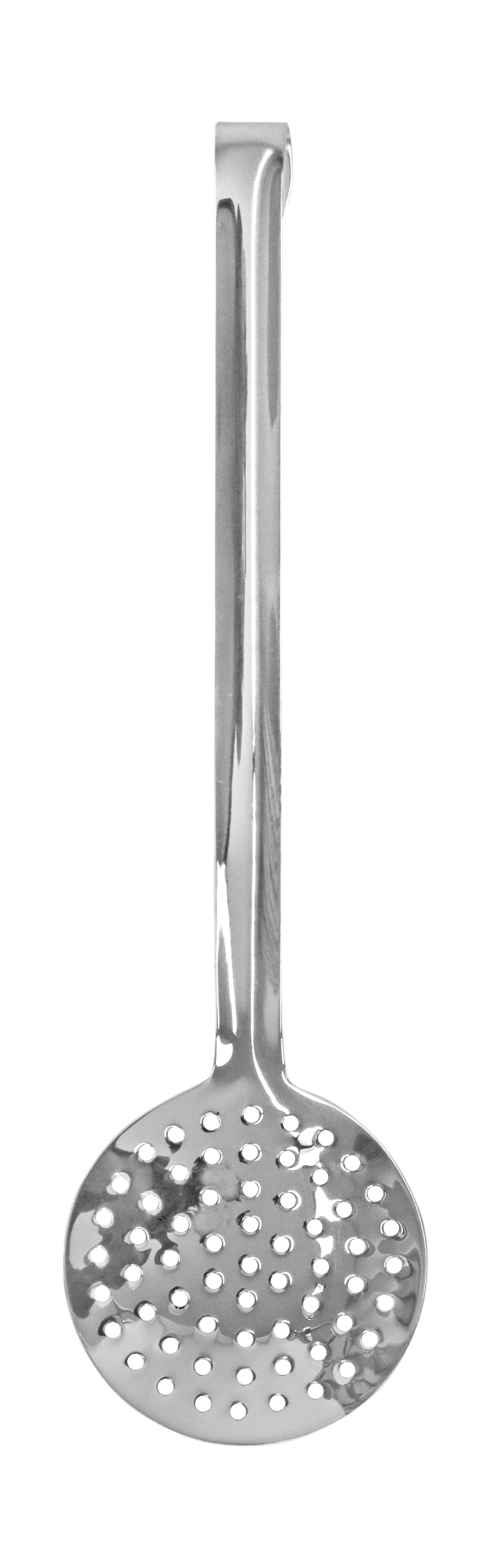 Edelstahl-Schaumlöffel für Gastronomie.
