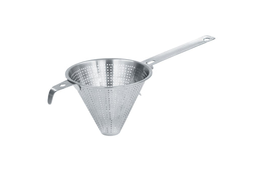 Edelstahl-Sieb für Gastronomiebedarf.