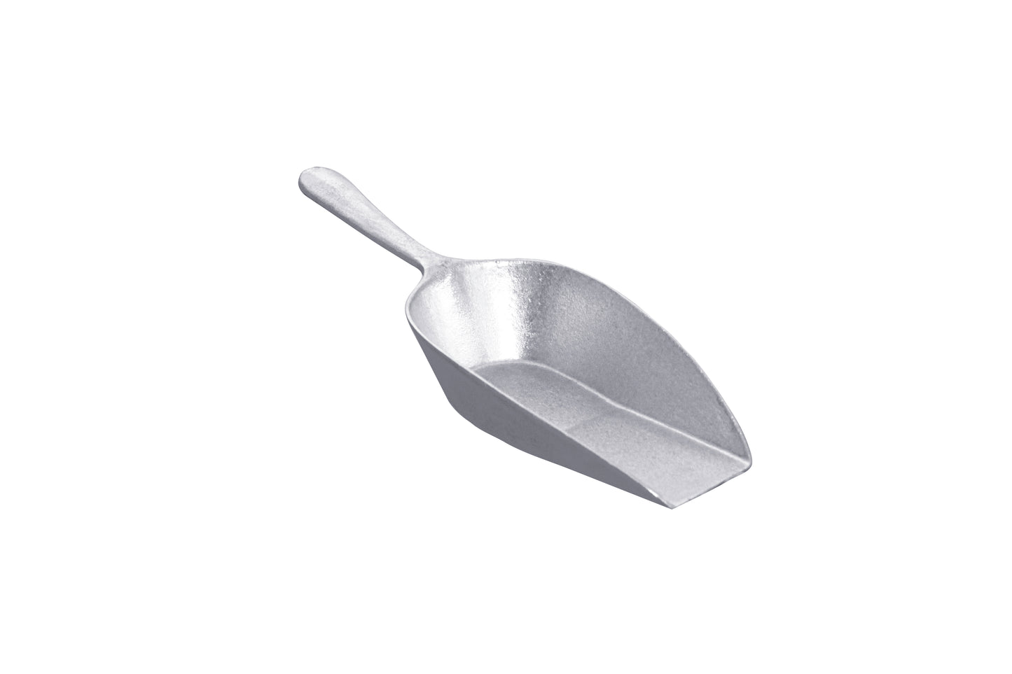Edelstahl-Schaufel für Gastronomiebedarf.