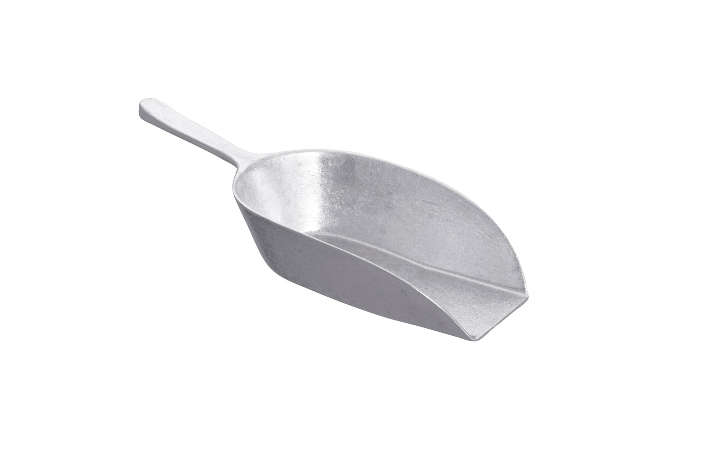 Edelstahl-Schaufel für Gastronomiebedarf.