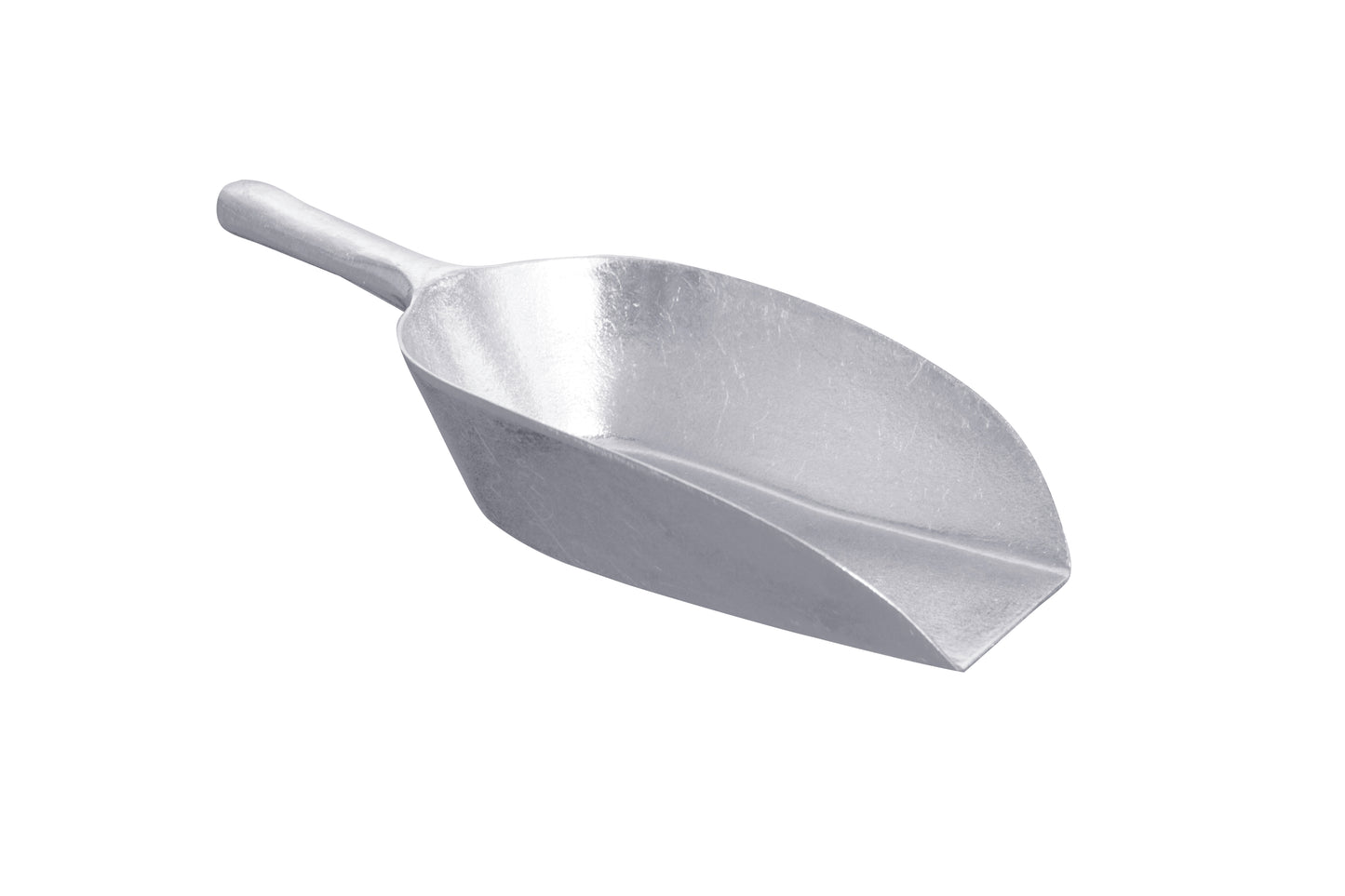 Edelstahl-Schaufel für Gastronomiebedarf.
