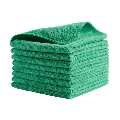 HYGEN™ r‑40 Mikrofasertuch aus Recyclingmaterial, 41 × 41 cm, grün