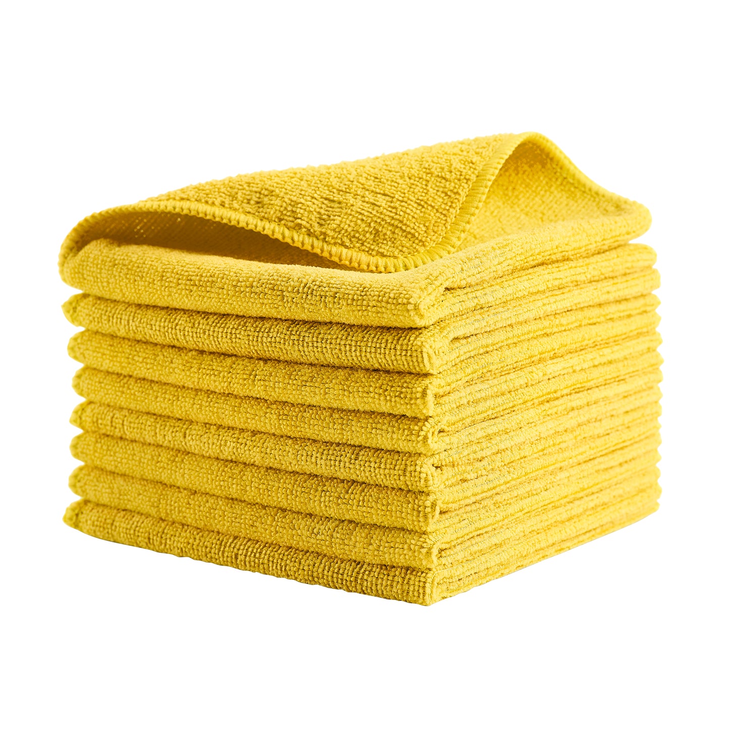 HYGEN™ r‑40 Mikrofasertuch aus Recyclingmaterial, 41 × 41 cm, gelb