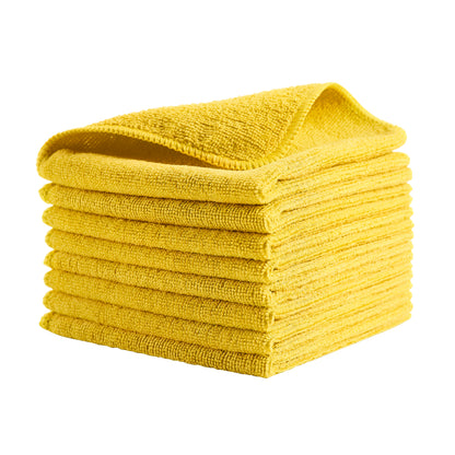 HYGEN™ r‑40 Mikrofasertuch aus Recyclingmaterial, 41 × 41 cm, gelb