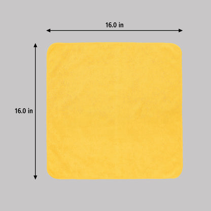 HYGEN™ r‑40 Mikrofasertuch aus Recyclingmaterial, 41 × 41 cm, gelb
