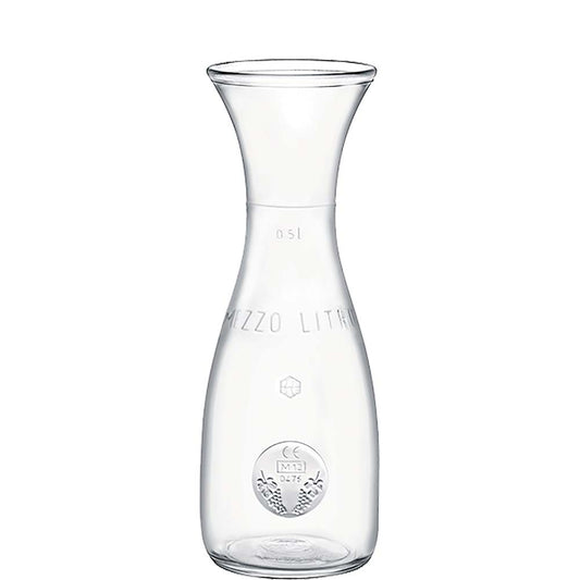 Glaskaraffe, 0,5 Liter, für Getränke