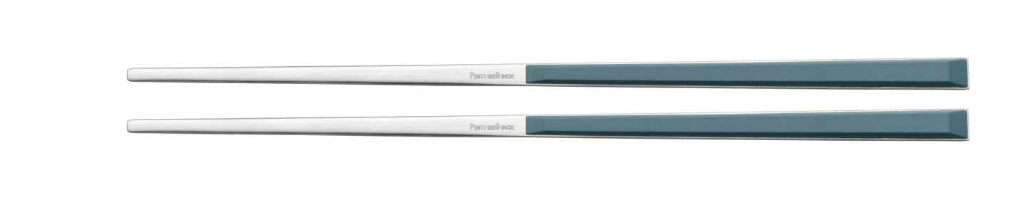 2 Stück Essstäbchen Sushi Pro Blau
