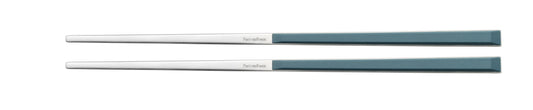 2 Stück Essstäbchen Sushi Pro Blau