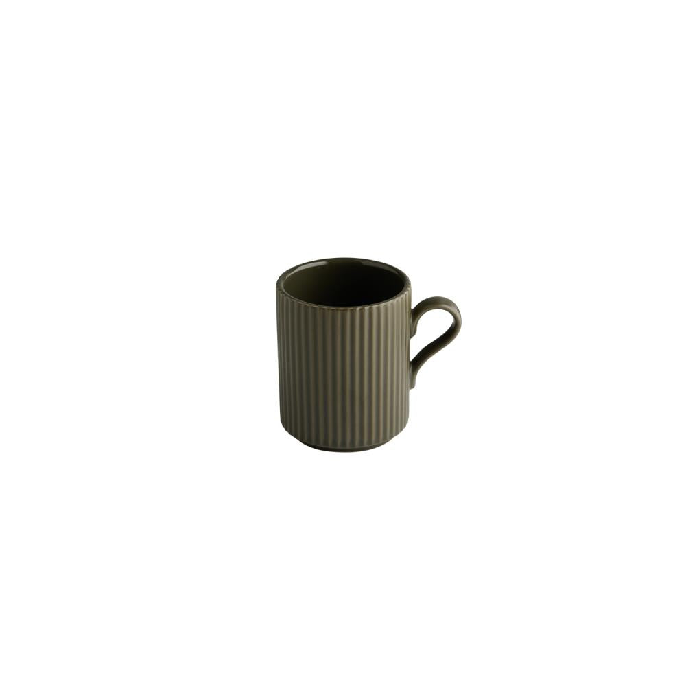 Kaffeetasse auf weißem Hintergrund