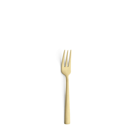Gabel auf weißem Hintergrund, minimalistisch