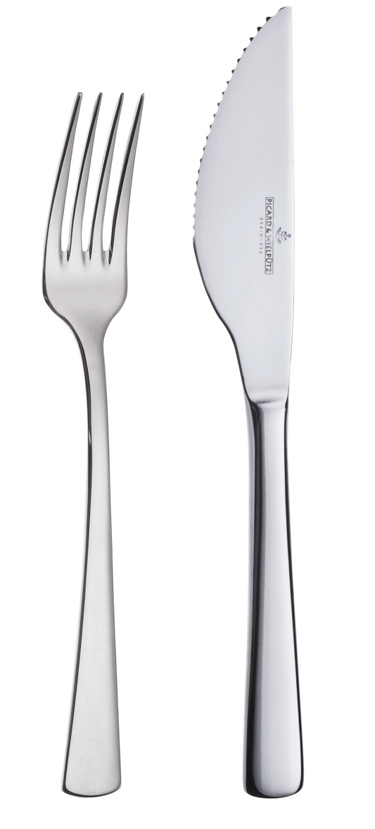 Gabel und Messer, Edelstahl, Gastronomie