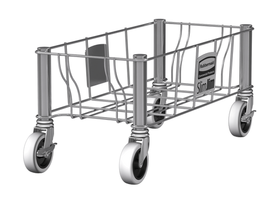 Slim Jim® Transportroller Edelstahl, für 60/87 l Behälter