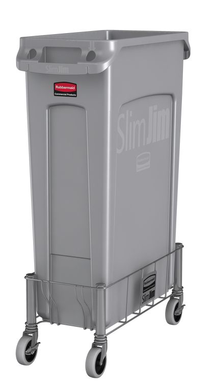 Slim Jim® Transportroller Edelstahl, für 60/87 l Behälter