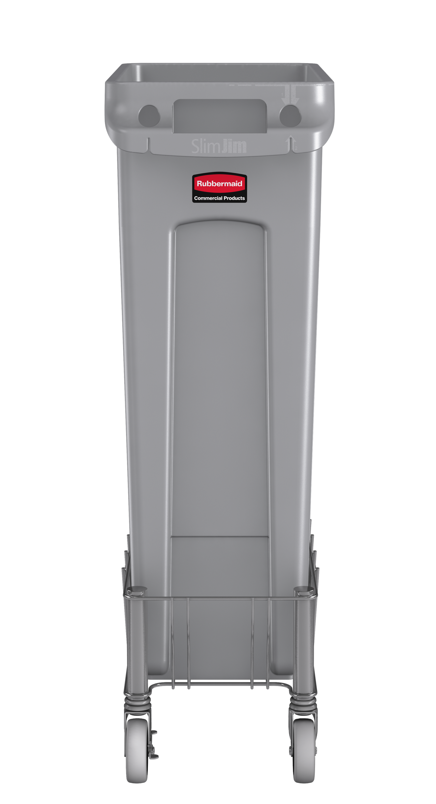 Slim Jim® Transportroller Edelstahl, für 60/87 l Behälter