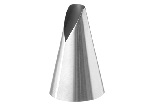 Edelstahl Spritzbeutel-Tülle für Gastronomie.