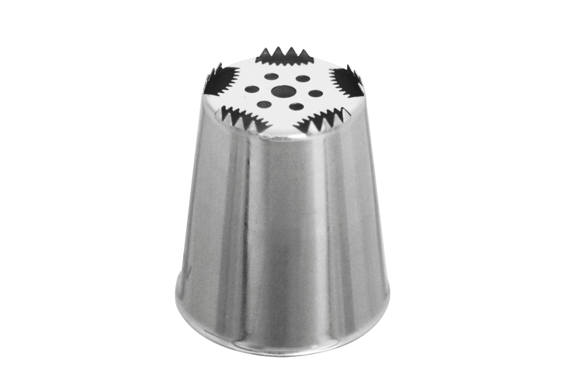 Metallischer Spritzbeutel für Gastronomie.