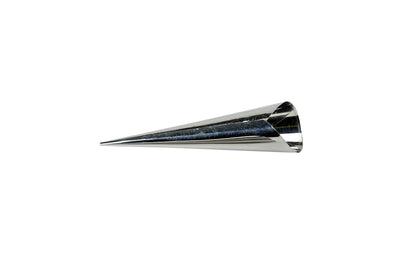Metallischer Spritzbeutel-Aufsatz.