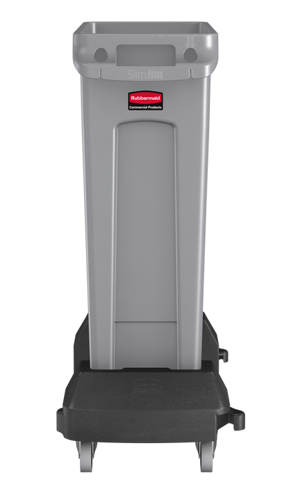 Slim Jim® Transportroller Kunststoff, für 60/87 l Behälter, Schwarz