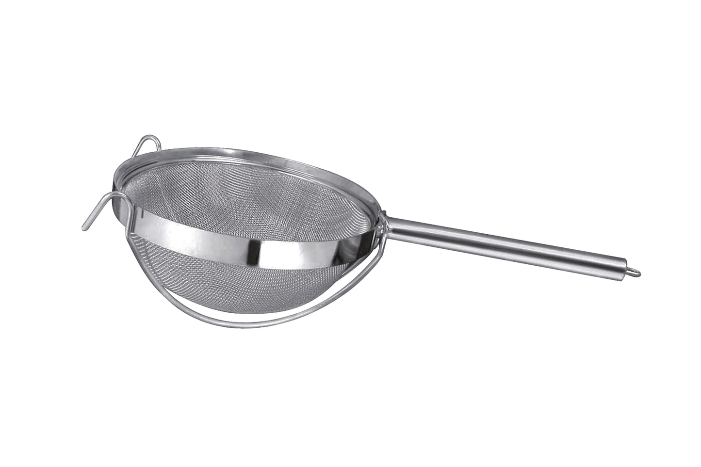 Edelstahl-Sieb für Gastronomiebedarf.
