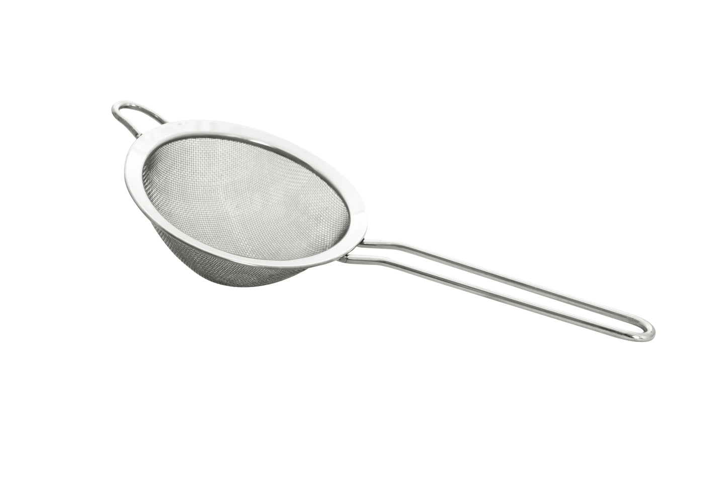Edelstahl-Sieb für Gastronomiebedarf.