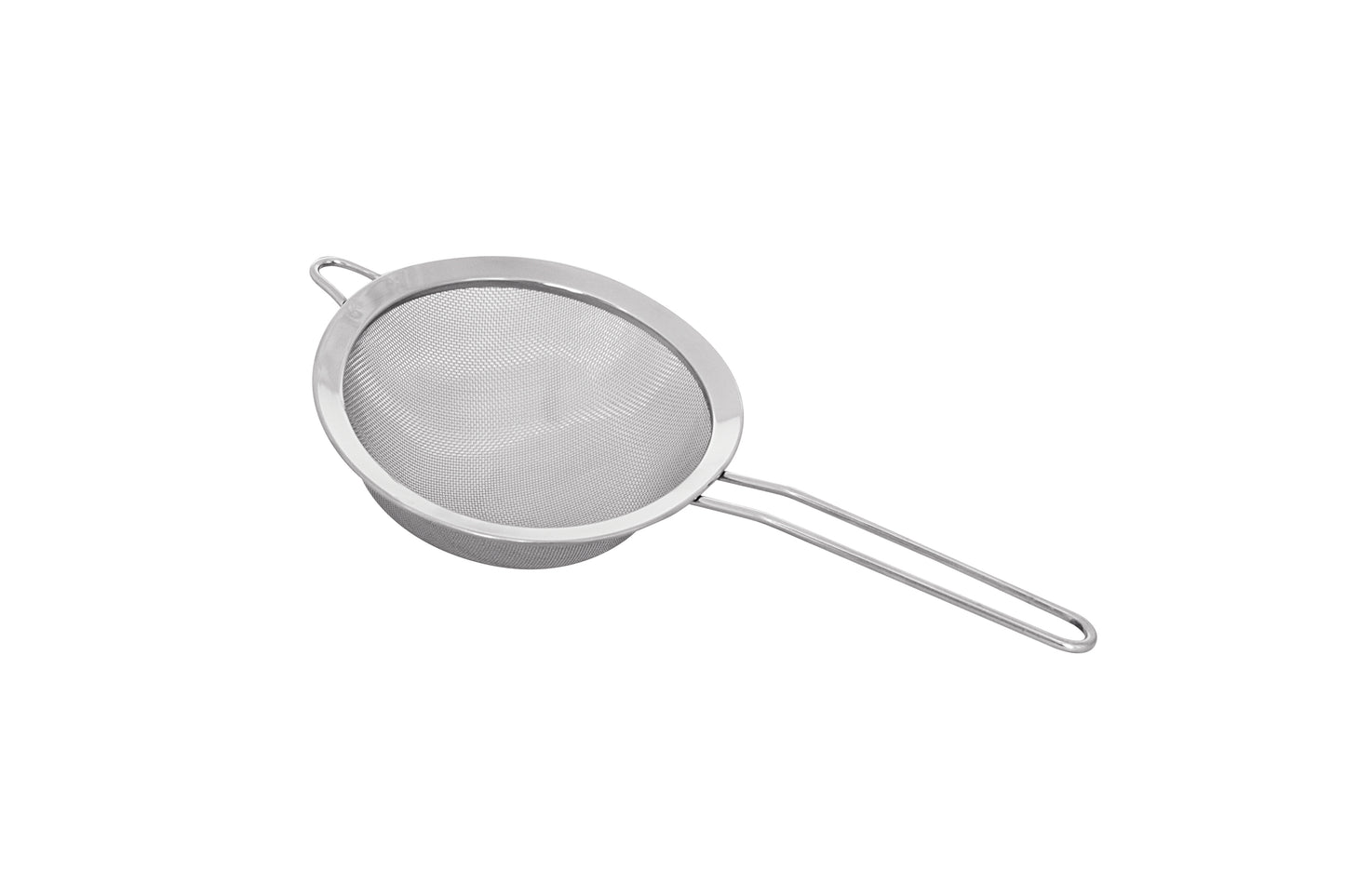 Edelstahl-Sieb für Gastronomiebedarf.
