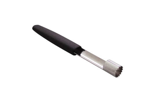 Gastronomie-Werkzeug mit schwarzem Griff.