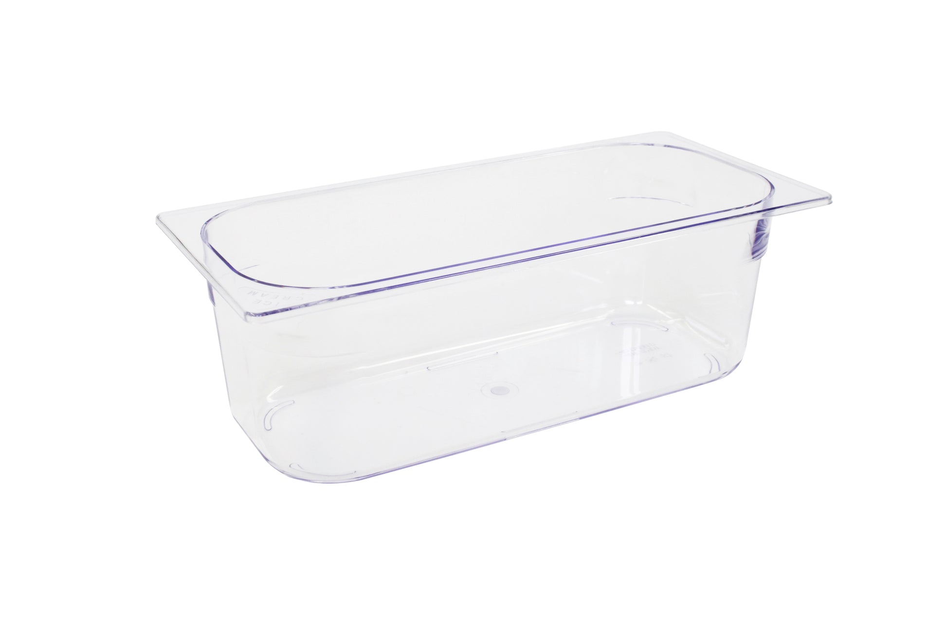 Transparente Gastronomie-Aufbewahrungsbox.