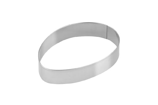 Edelstahl-Ring für Lebensmittelpräsentation.