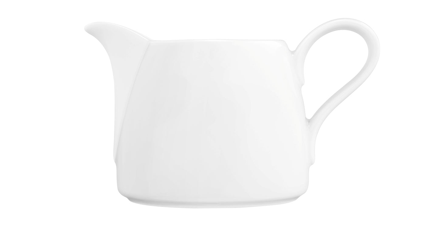Weiße Kaffeekanne für Gastronomie