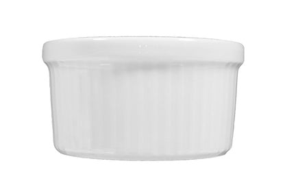 Weiße Porzellan-Ramekin für Gastronomie