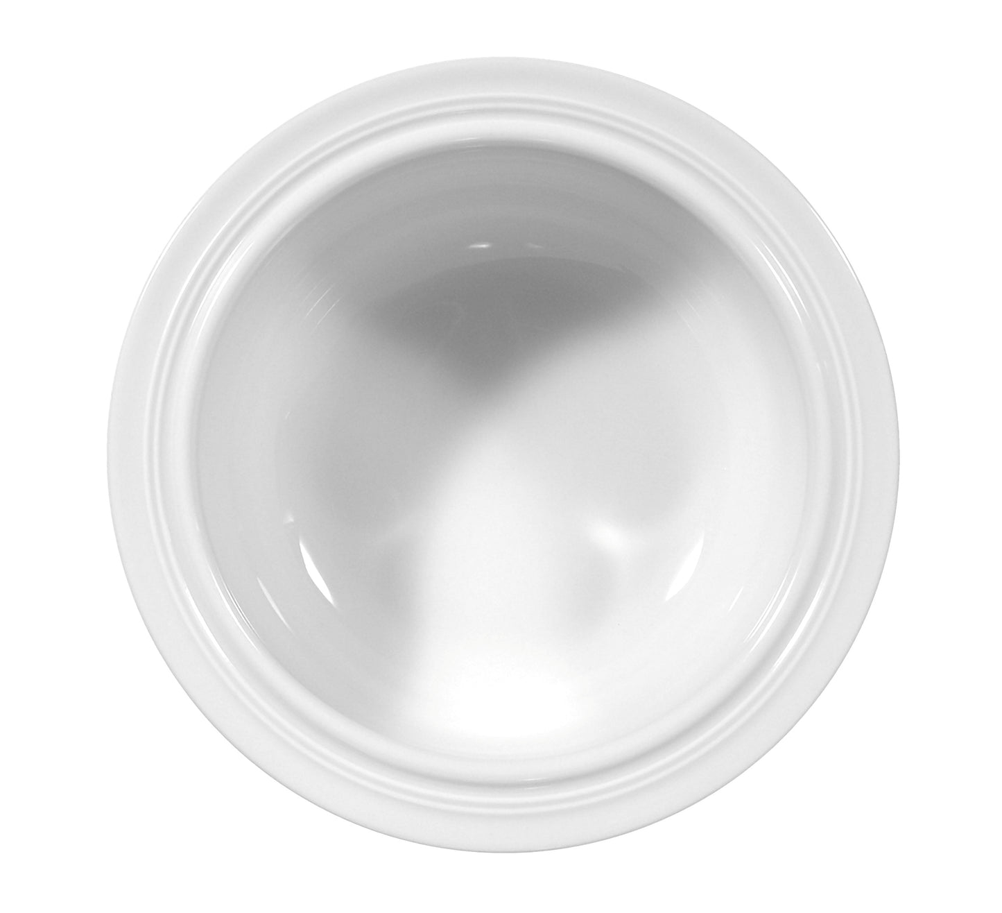 Weiße Suppenschüssel für Gastronomie