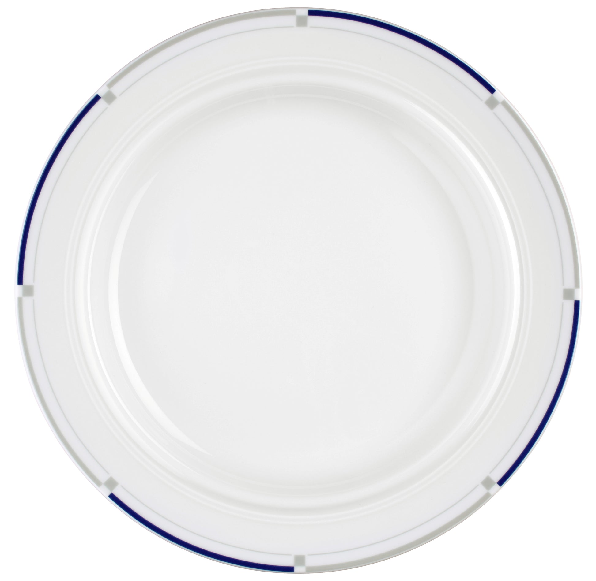 Leeres Pappteller für Gastronomie