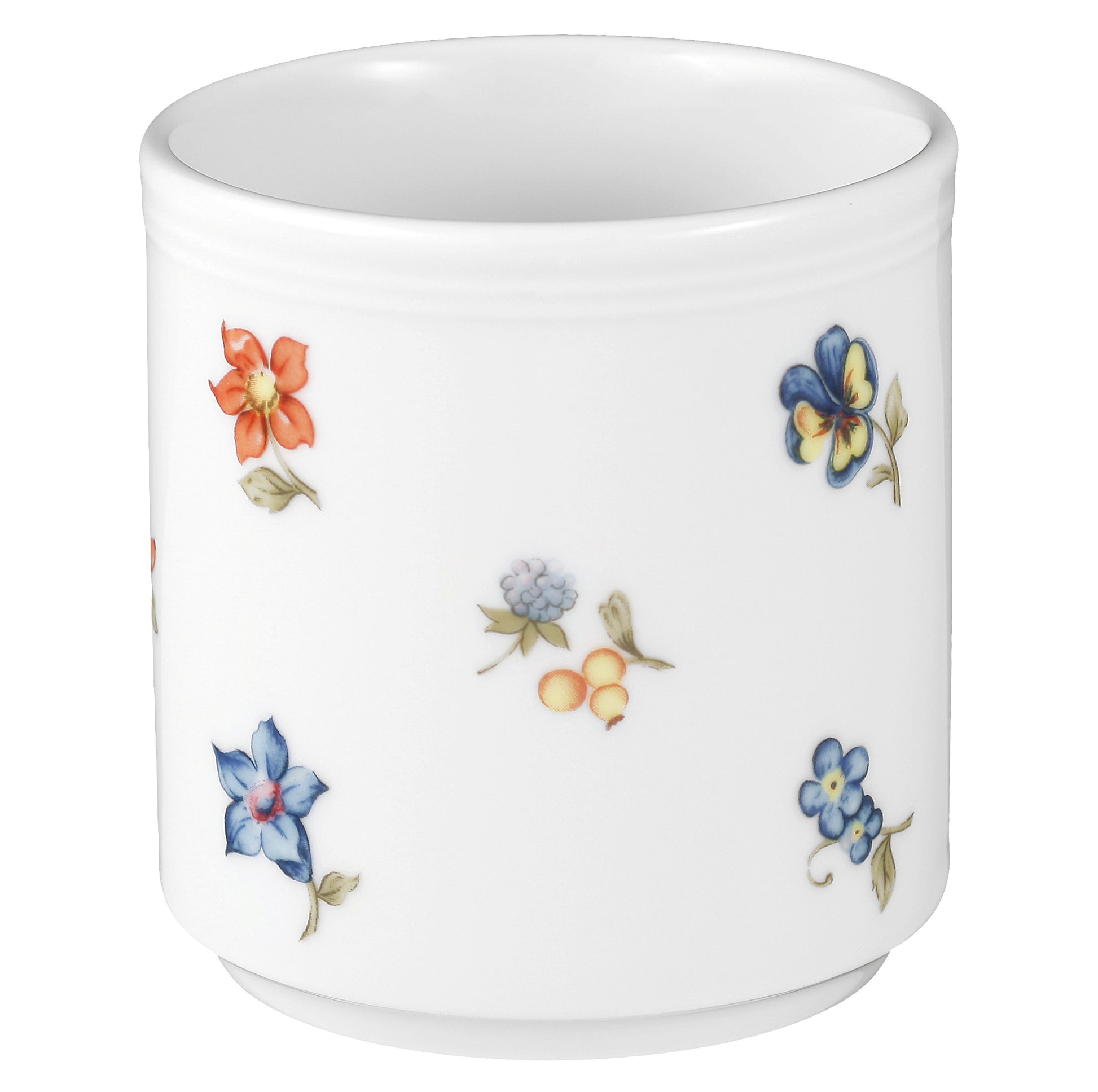 Porzellan-Tasse mit Blumenmuster