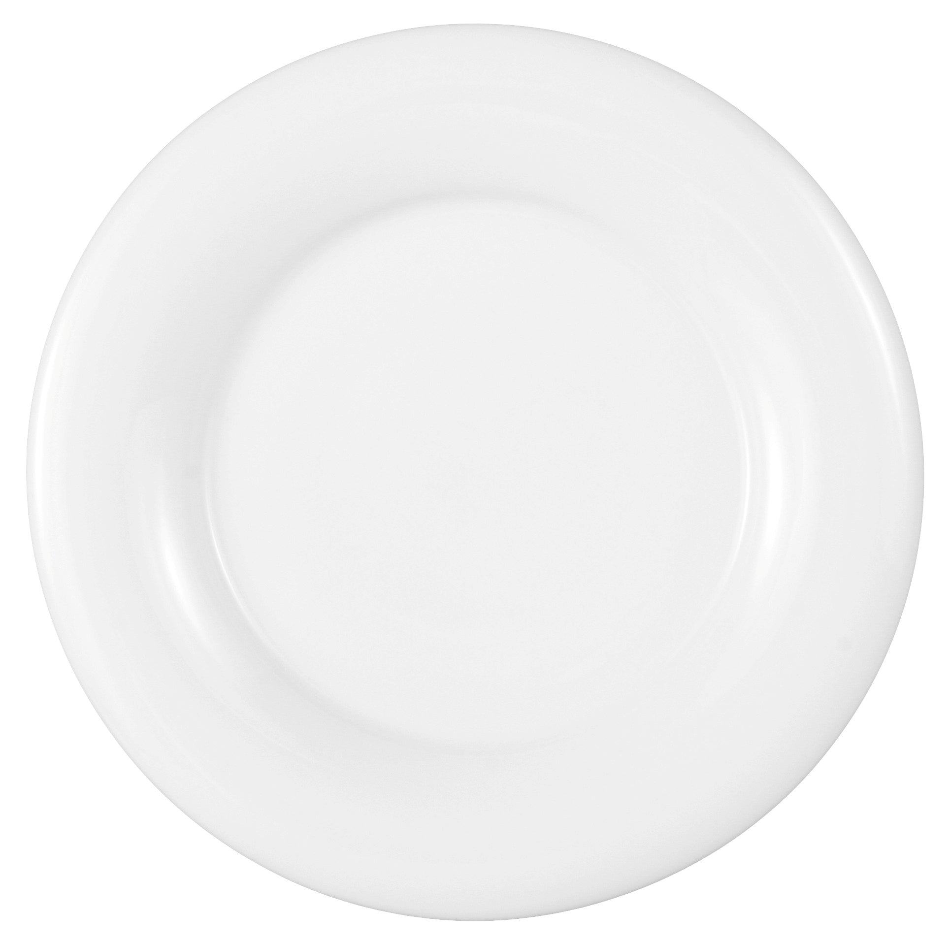 Weiße Servierplatte für Gastronomie