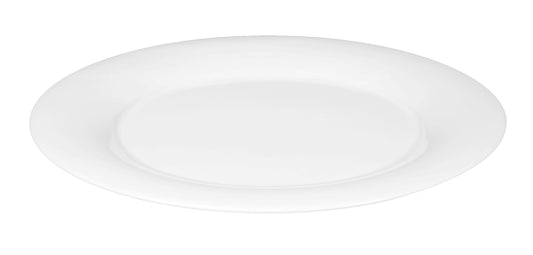 Leeres weißes Teller-Design für Gastronomie