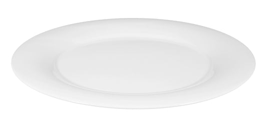 Weiße runde Deckenleuchte für Gastronomie