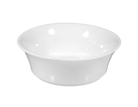 Weiße Porzellanschale, Gastronomiebedarf.
