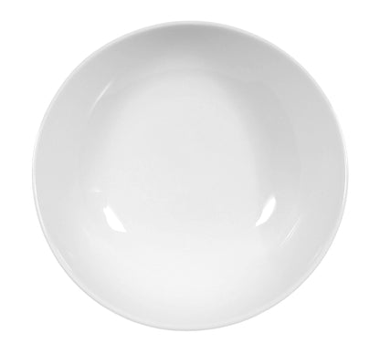 Weiße Schale, Gastronomie-Geschirr, leer