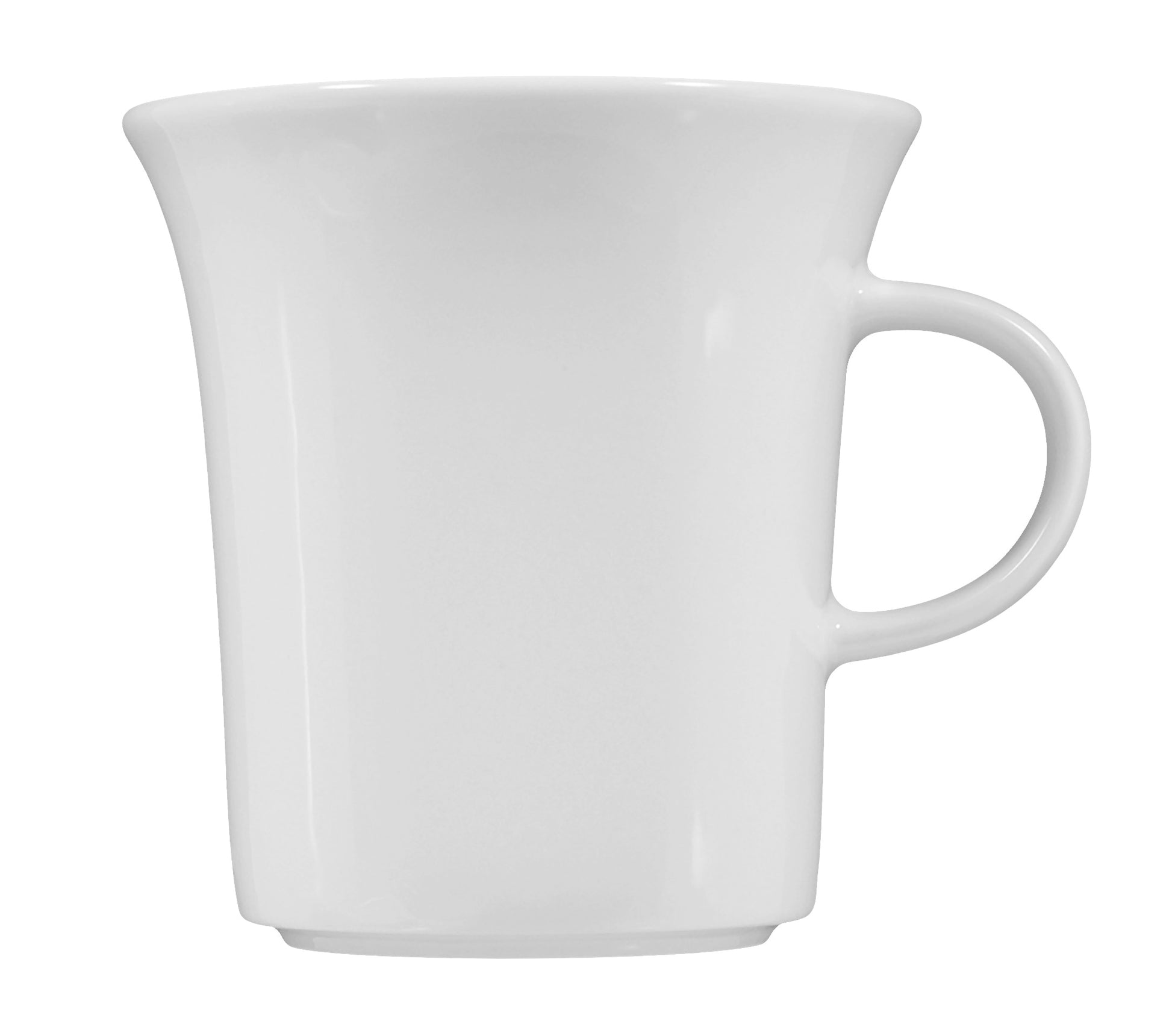 Weiße Kaffeetasse für Gastronomie