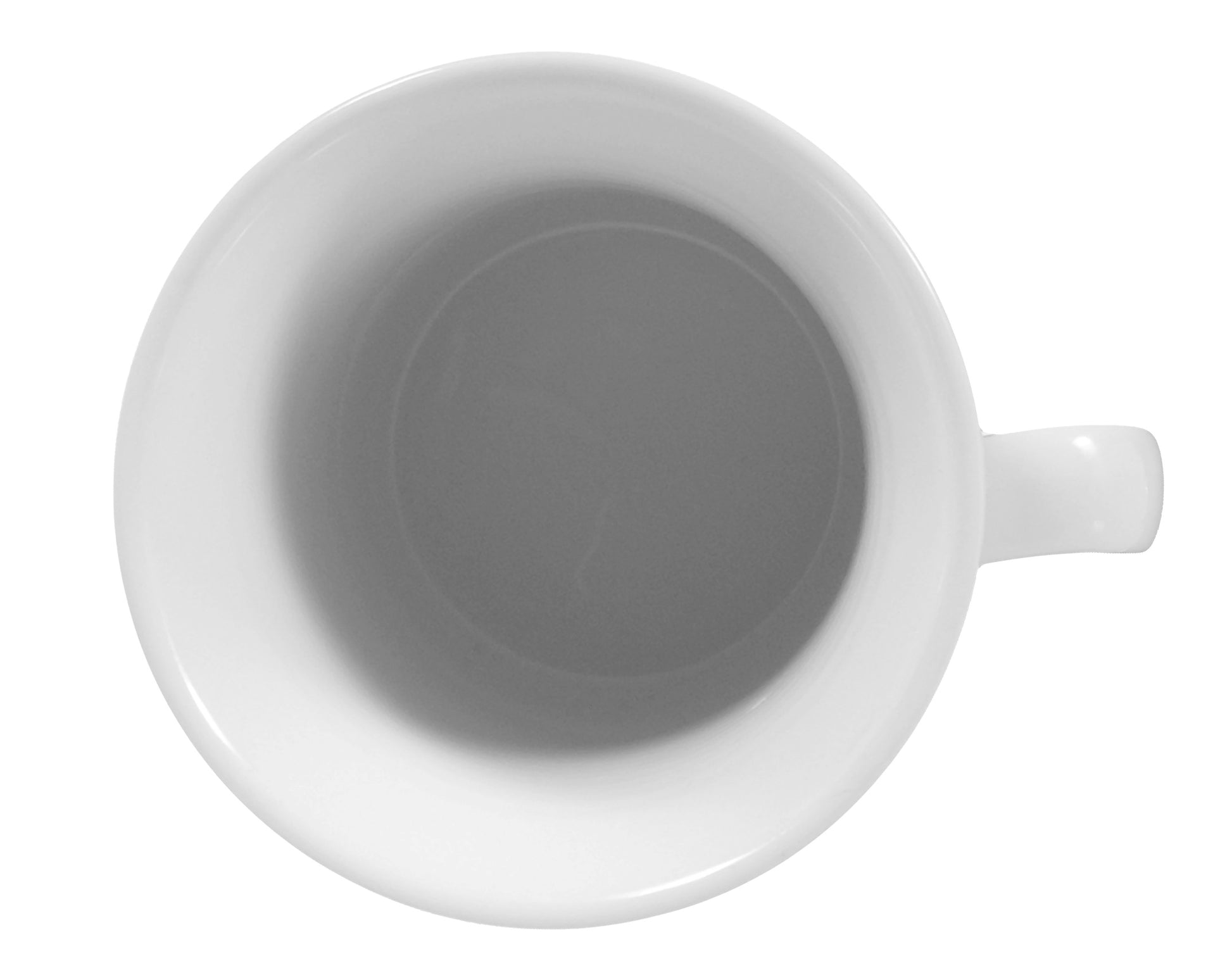 Weiße Kaffeetasse für Gastronomie